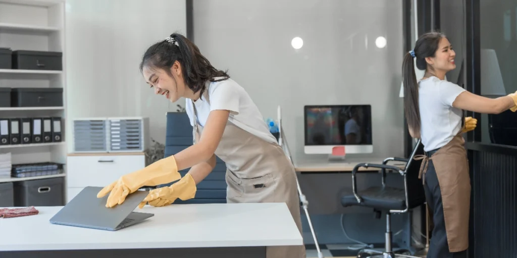 office showroom cleaning